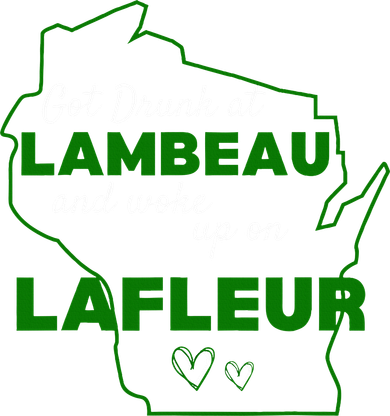 Got Drunk At Lambeau And Woke Up On Lafleur Fans Kids T-Shirt