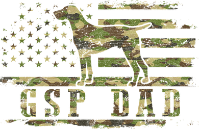 Gsp Dad Camo American Flag German Shorthaired Pointer Dog Doggie Tank