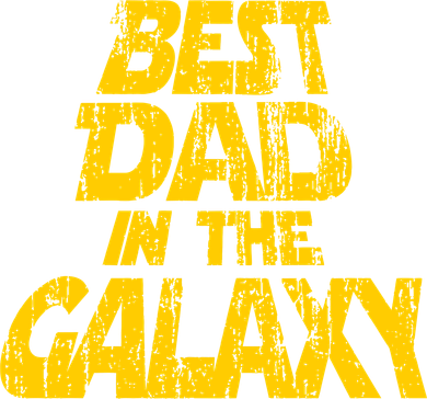 Vintage Best Dad In The Galaxy Kids Sweatshirt