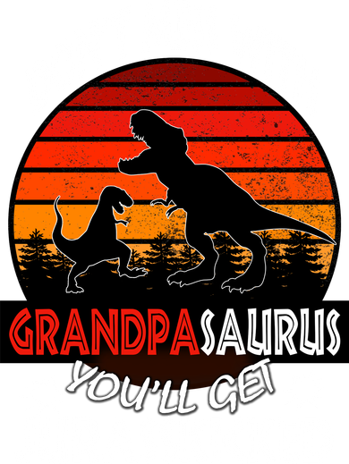 Grandpa Dinosaur Tumbler