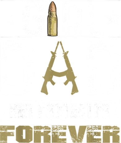 Girl Dad Her Protector Forever Father Day Backpack