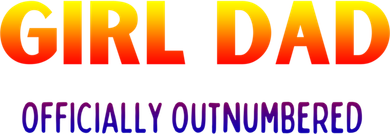 Girl Dad Officially Outnumbered Gift Coaster