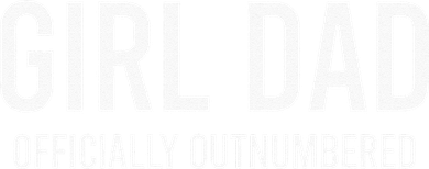 Girl Dad Officially Outnumbered Funny Coaster