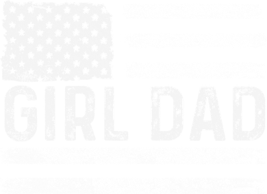 Girl Dad Proud FatherS Day Distressed Flag Apparel Women's Tank Top