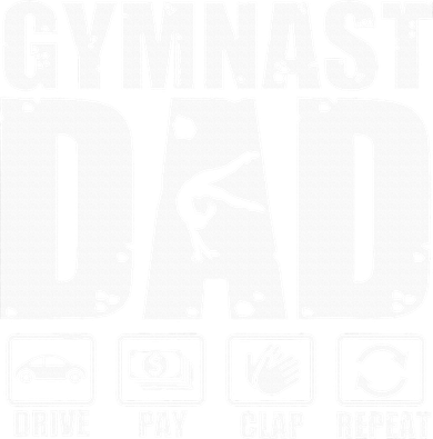 Gymnast Dad Proud Gymnastics Father Humor Women's Tank Top