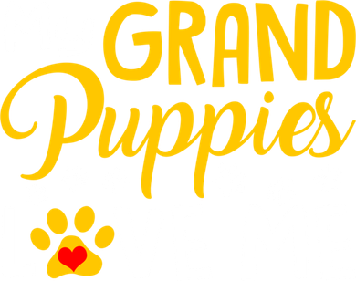 Grandma Dogs Puppy Lover Gift My Grandpuppies Love Me Gift Polo