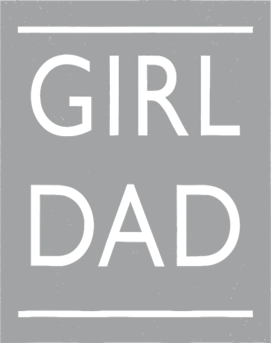 Girl Dad Proud Father Of Girl Dad Kids Long Sleeve Shirt