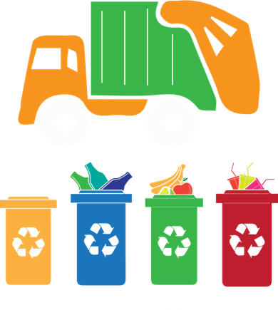 Garbage Day Recycling Truck Kids T-Shirt