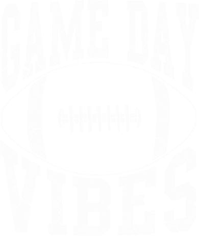 Game Day Vibes Silver Football Apparel Gift Kids T-Shirt