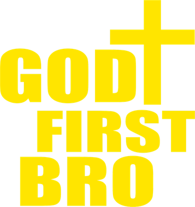 God First Bro Button