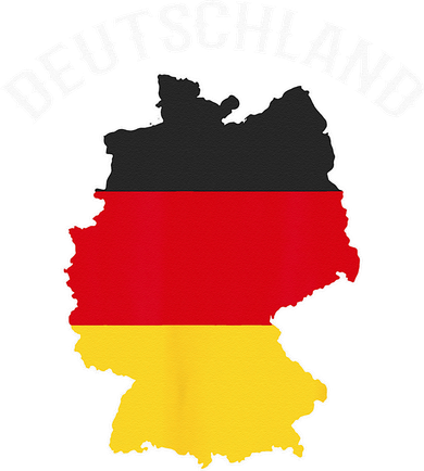 German Flag Deutschland Germany Map Toddler T-Shirt