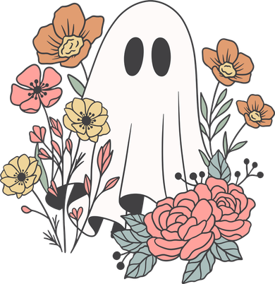 Ghost Floral Kids T-Shirt