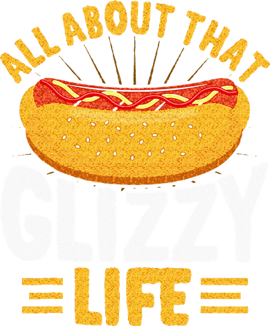 Glizzy Gobbler All About That Glizzy Life Hot Dog Women's Dry Zone Grid Polo