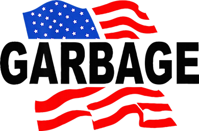 Garbage Garbage America Flag Women's Long Sleeve Shirt