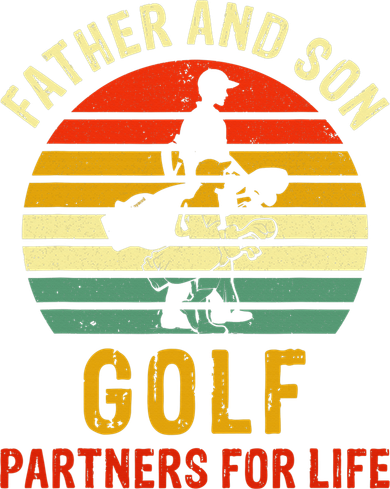 Golf Golfing Father Son Matching Dad 11oz C Handle Ceramic Mug