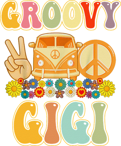 Groovy Gigi Retro Matching Family Baby Shower Mother's Day Tumbler