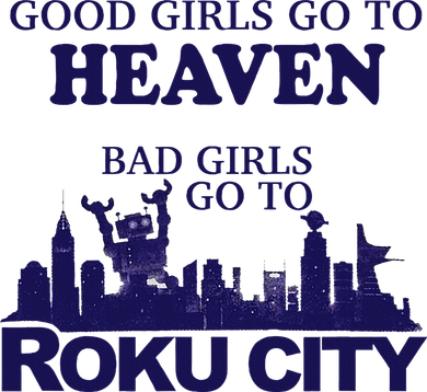 Good Go To Heaven Bad Go To Roku City Mousepad