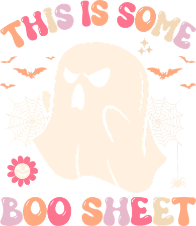 Groovy Halloween Boo Ghost Costume This Is Some Boo Sheet Women's Hoodie