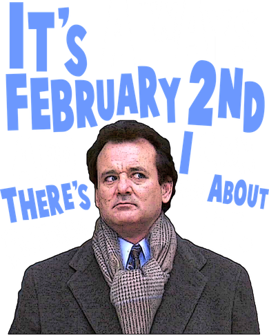 It's Always February 2nd There's Nothing I Can Do About It Groundhog Day Kids Hoodie