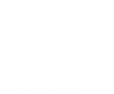 Gary Indiana In Vintage Established Sports Coaster