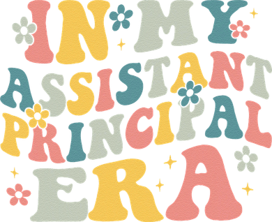 Groovy In My Assistant Principal Era Job Title School Worker Toddler Hoodie