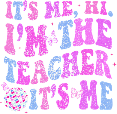 Groovy Its Me Hi Im The Teacher Its Me Teacher Life Coaster
