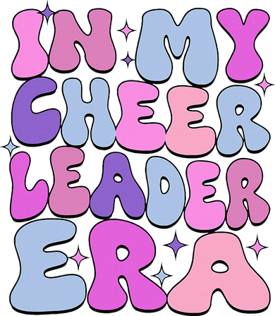 Groovy In My Cheer Coach Era Cheerleader Cheerleading Coaster