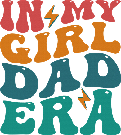 Groovy In My Girl Dad Era Coaster