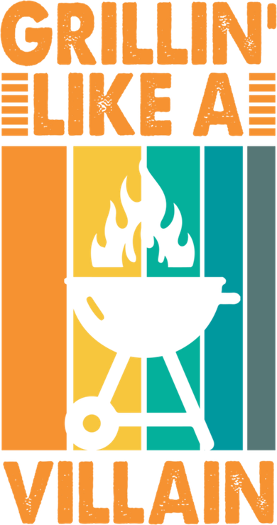 Grillin Like A Villain Gift Bbq Great Gift Hat