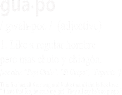 Guapo Like A Regular Hombre Pero Mas  Gift Funny Golf Towel