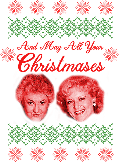 And May All Your Christmases Ugly Christmas Kids T-Shirt