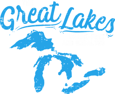 Great Lakes Shark Free And Unsalted Summer Vacation Lake Women's Hoodie
