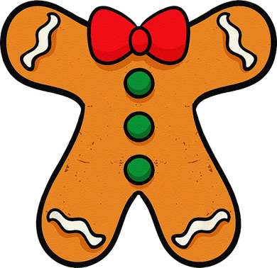 Gingerbread Man Body Costume For Halloween Or Christmas Baby Bodysuit