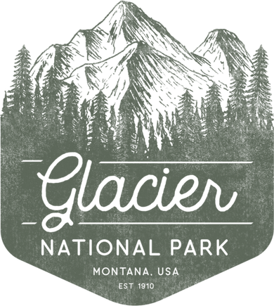 Glacier National Park Hoodie - Montana Vacation Kids T-Shirt