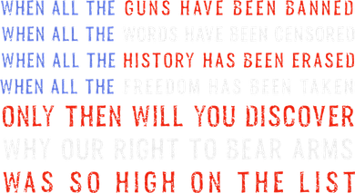 Gun Owner 2a Second Amendment Freedom Flag Quote Coffee Mug