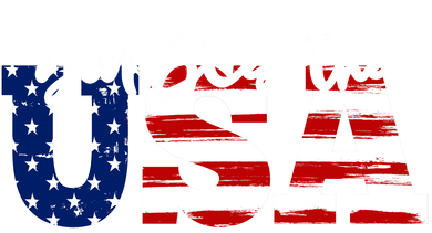 God Bless The USA American Flag Women's T-Shirt
