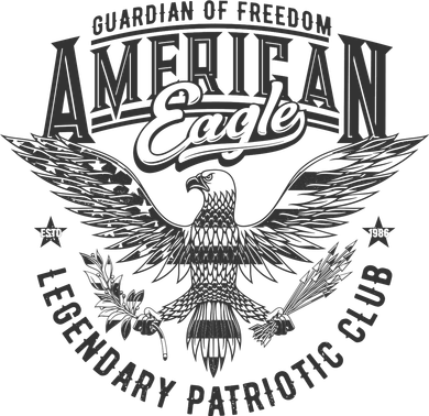 Guardian Of Freedom American Eagle Legendary Patriotic Club Coaster
