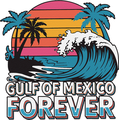 Gulf Of Mexico Oceanic Basin Tourist Spot Travel Women's T-Shirt