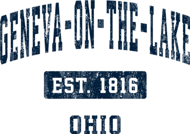 Genevaonthelake Ohio Oh Vintage Sports Established Women's Long Sleeve Shirt