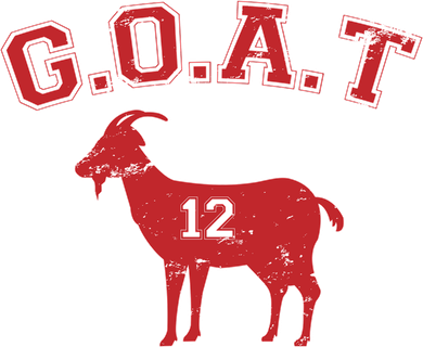 Goat 12 New England Football Fan Beanie