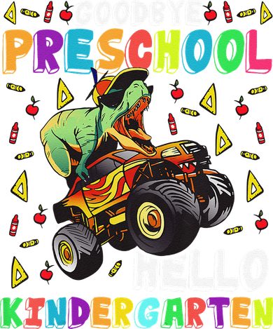 Goodbye PreK Hello Kindergarten Here I Come Graduation Baby Bodysuit