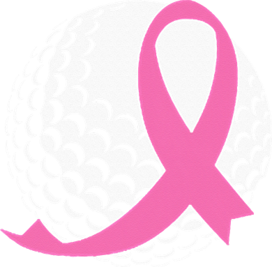 Golf Pink Ribbon Breast Cancer Awareness Polo