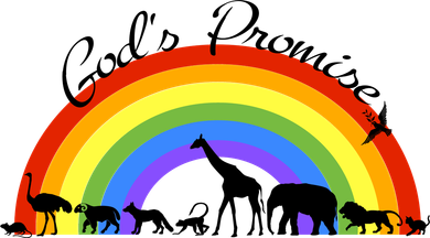 God's Promise Rainbow, Animals Of Noah's Ark Coaster