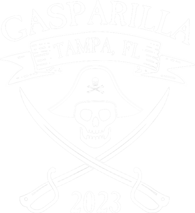 Gasparilla Pirate Souvenir Tampa Parade Florida Gasparilla Magnet