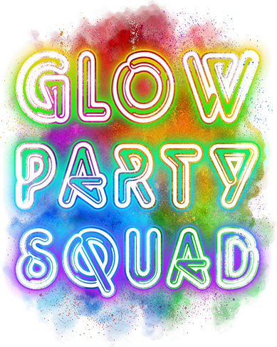 Glow Party Squad Kids Sweatshirt