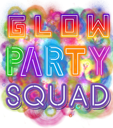 Glow Party Squad Girls Glow Funny Retro Party Lover Gift Kids Sweatshirt