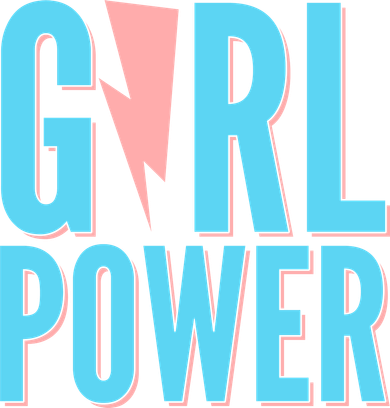 Girl Power Lightning Bolt Backpack