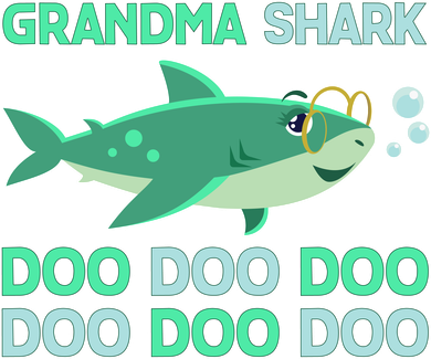 Grandma Shark Doo Doo Doo Women's T-Shirt