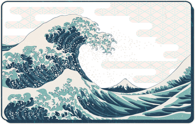 Vintage Japanese Great Wave Kids T-Shirt