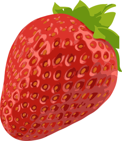 Giant Strawberry Women's Tank Top